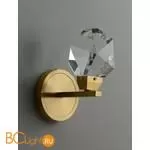 Настенный светильник DeLight Collection crystal rock ii 9701W/1 brass - Фото 0