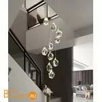 Подвесной светильник DeLight Collection crystal rock ii 9701P/10R brass - Фото 0