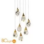 Подвесной светильник DeLight Collection crystal rock ii 9701P/7R brass