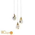 Подвесной светильник DeLight Collection crystal rock ii 9701P/3R brass