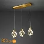 Подвесной светильник DeLight Collection crystal rock ii 9701P/3L brass - Фото 0