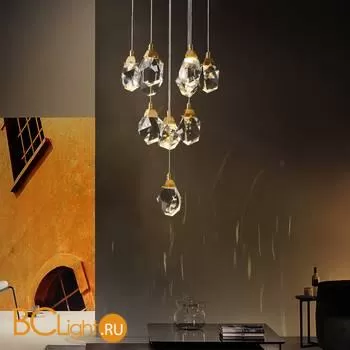 Подвесной светильник DeLight Collection Crystal Rock MD-020B-11 gold - Фото 2