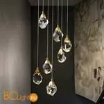 Подвесной светильник DeLight Collection Crystal Rock MD-020B-7 gold - Фото 2