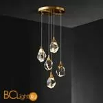 Подвесной светильник DeLight Collection Crystal Rock MD-020B-5 gold - Фото 1