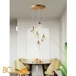 Подвесной светильник DeLight Collection Crystal Rock MD-020B-5 gold - Фото 4