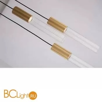 Подвесной светильник DeLight Collection Flume MD2045-3A ant.brass - Фото 1