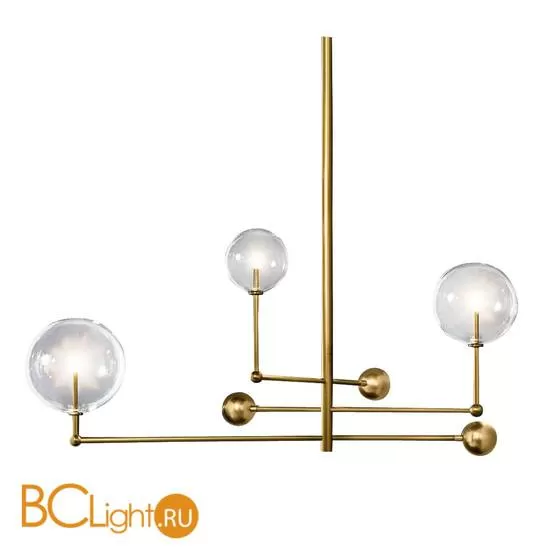 Люстра DeLight Collection Globe Mobile KG0835P-3 brass