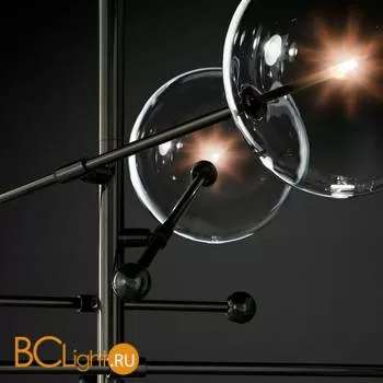 Люстра DeLight Collection Globe Mobile KG0835P-6 black - Фото 1