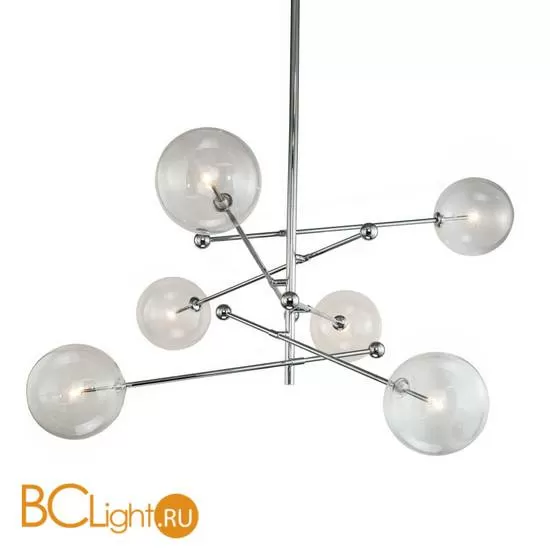 Люстра DeLight Collection Globe Mobile KG0835P-6 chrome