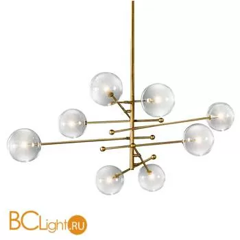 Люстра DeLight Collection Globe Mobile KG0835P-8 brass