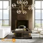 Люстра DeLight Collection Globe Mobile KG0835P-8 brass - Фото 2