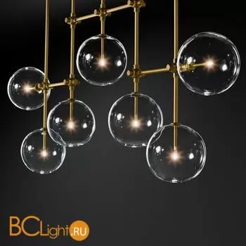 Люстра DeLight Collection Globe Mobile KG0835P-7A brass - Фото 0