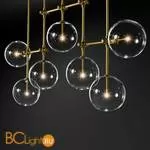 Люстра DeLight Collection Globe Mobile KG0835P-7A brass - Фото 0