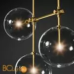 Люстра DeLight Collection Globe Mobile KG0835P-7A brass - Фото 1