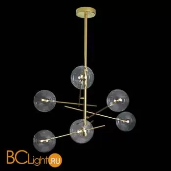 Люстра DeLight Collection Globe Mobile 9307P-6A gold - Фото 0