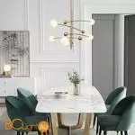 Люстра DeLight Collection Globe Mobile 10215P/5 brass - Фото 2