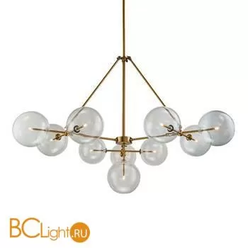 Люстра DeLight Collection Globe Mobile KG0965P-10B brass - Фото 0