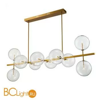 Люстра DeLight Collection Globe Mobile KG0965P-10L brass