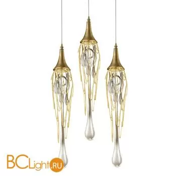 Подвесной светильник DeLight Collection Goddess Tears PR68009M-3/R gold