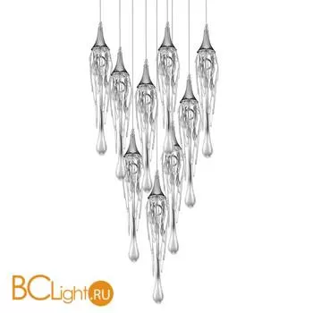 Подвесной светильник DeLight Collection Goddess Tears P68009L-9H chrome