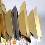 Подвесной светильник DeLight Collection Jadorel 7216 L5+3 gold/black - Фото 3