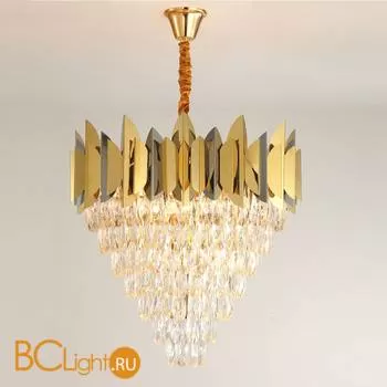 Подвесной светильник DeLight Collection Jadorel 7216 L9+3 gold/black - Фото 1