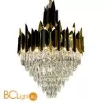 Подвесной светильник DeLight Collection Jadorel 7216 L9+3 gold/black - Фото 7