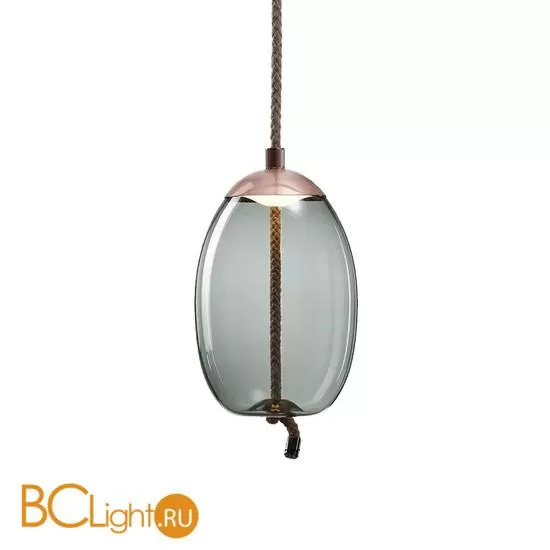 Подвесной светильник DeLight Collection Knot 9966P/A copper/blue