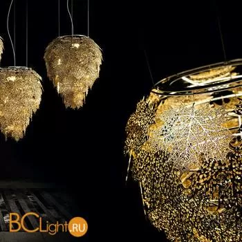 Подвесной светильник DeLight Collection Maple KM0131P-1B gold - Фото 1