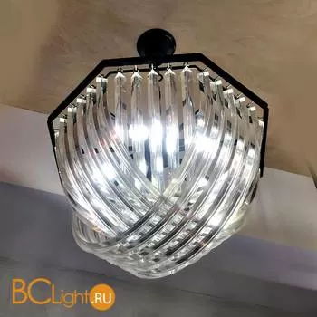 Подвесной светильник DeLight Collection Murano Glass KR0116P-5R black - Фото 0