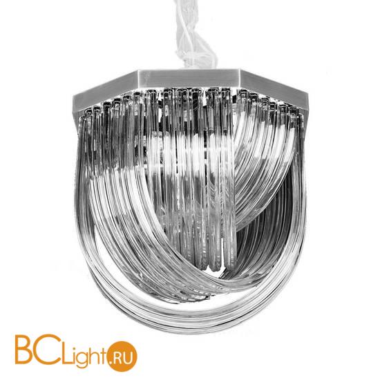 Люстра DeLight Collection Murano Glass A001-400 L4 silver/smoky gray
