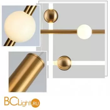 Подвесной светильник DeLight Collection orion 10053P/B2 gold - Фото 1