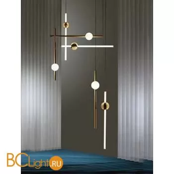 Подвесной светильник DeLight Collection orion 10053P/B1 gold - Фото 2