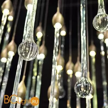 Подвесной светильник DeLight Collection P98028 P98028M-41 brass - Фото 1