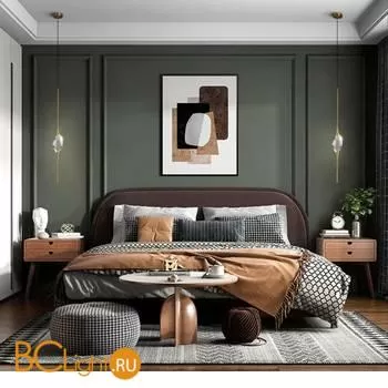 Подвесной светильник DeLight Collection pezzo OM82112-1b gold - Фото 1