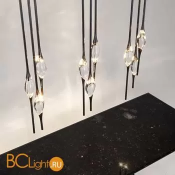 Подвесной светильник DeLight Collection pezzo OM82113-9 pearl black - Фото 1