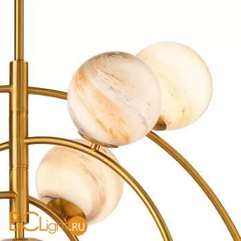 Подвесной светильник DeLight Collection planet KG1122P-13 brass - Фото 1