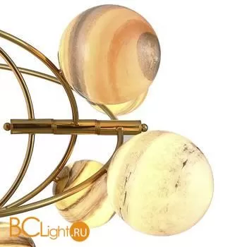 Подвесной светильник DeLight Collection planet KG1122P-13B brass - Фото 1