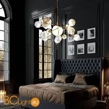 Подвесной светильник DeLight Collection planet KG1122P-13A brass - Фото 4