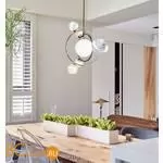 Подвесной светильник DeLight Collection planet KG1122P-7 brass - Фото 2