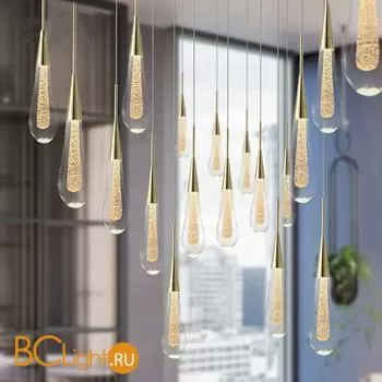 Подвесной светильник DeLight Collection Pour 9905P/5 gold - Фото 1