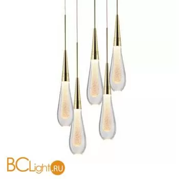 Подвесной светильник DeLight Collection Pour 9905P/5 gold