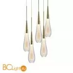 Подвесной светильник DeLight Collection Pour 9905P/5 gold
