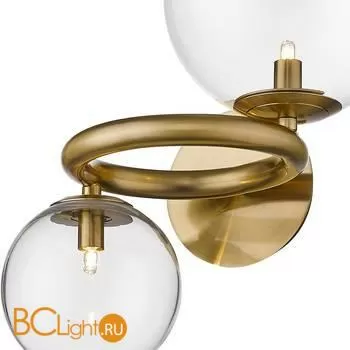 Настенный светильник DeLight Collection puppet W68092-2 brass - Фото 0