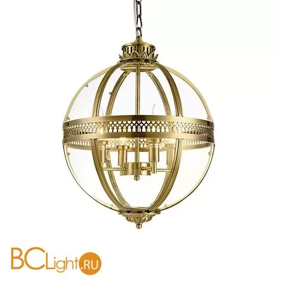 Подвесной светильник DeLight Collection Residential KM0115P-4M antique brass