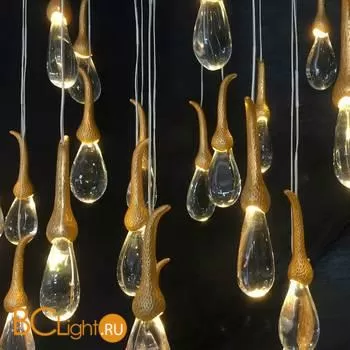 Подвесной светильник DeLight Collection seed OMG07287-11 gold - Фото 1