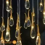 Подвесной светильник DeLight Collection seed OMG07287-3 gold - Фото 1