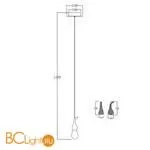 Подвесной светильник DeLight Collection seed OMG07287-1 C1 gold - Фото 3