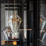 Подвесной светильник DeLight Collection Shard KG0809P-8 gold - Фото 0