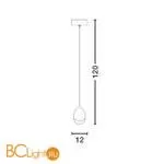 Подвесной светильник DeLight Collection terrene MD13003023-1A chrome - Фото 4